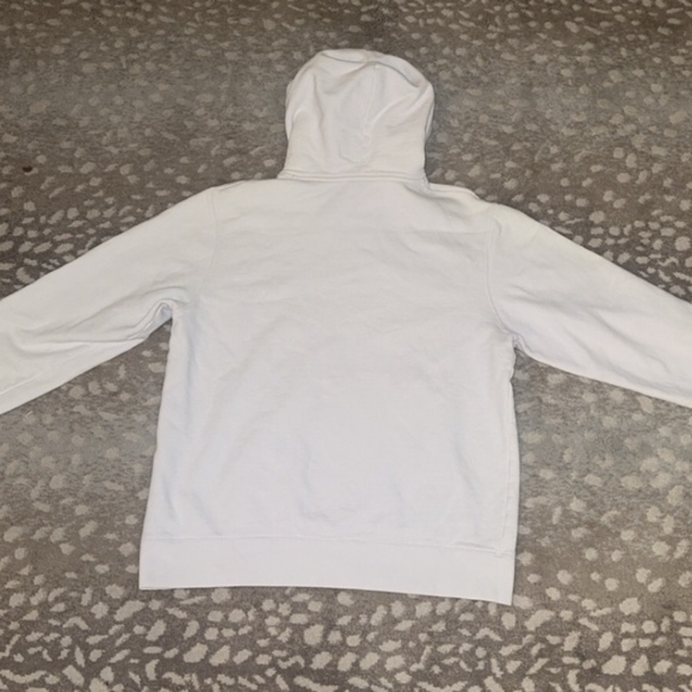 Sandro White Small Logo‎ Hoodie Hooded Sweatshirt One Size - Picture 10 of 12